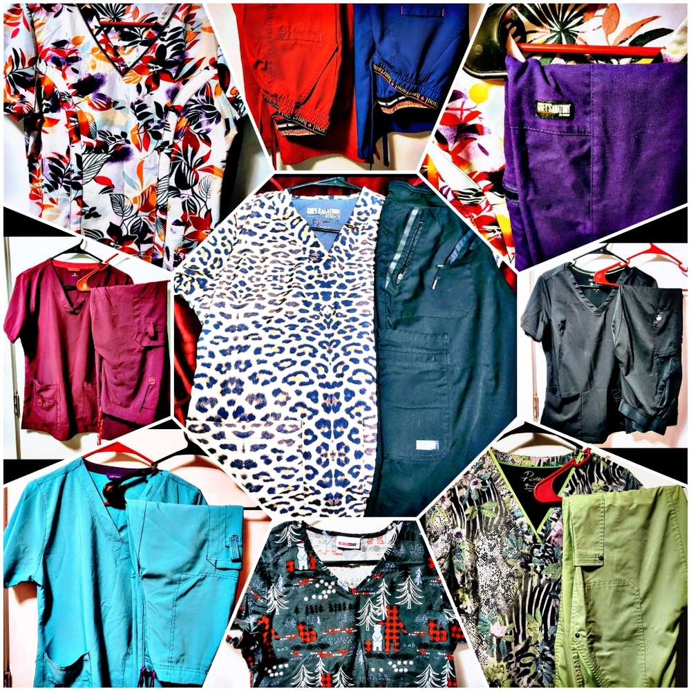 Scrubs galore!!